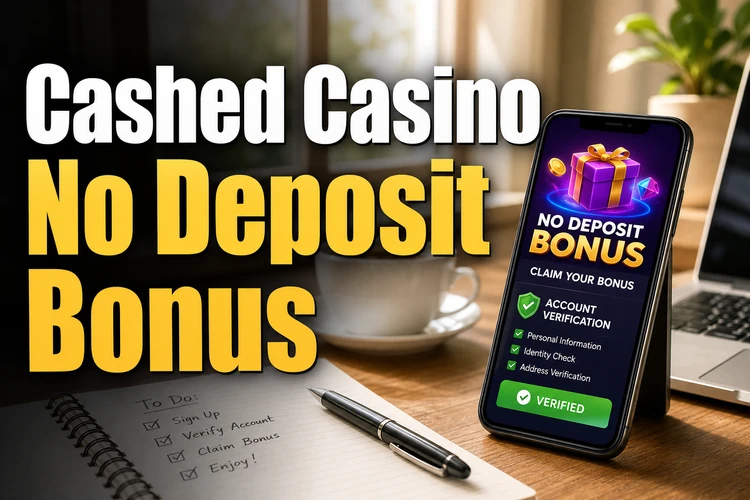 Cashed Casino No Deposit Bonus