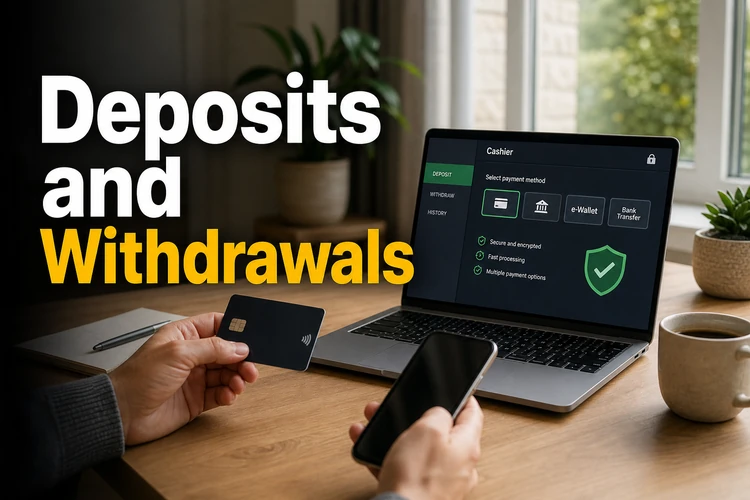 Deposits and Withdrawals